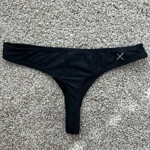 Black bikini bottoms
